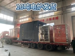 tungku pencairan besi dengan cangkang baja dari Cina