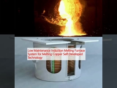 Low Maintenance Induction Melting Furnace System for Melting Copper Teknologi yang dikembangkan sendiri