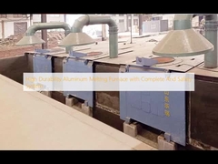 Tungku Peleburan Aluminium dengan Daya Tahan Tinggi dengan Sistem Lengkap dan Keamanan