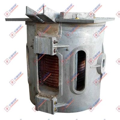 Induksi Aluminium Can Melting Furnace Air pendingin