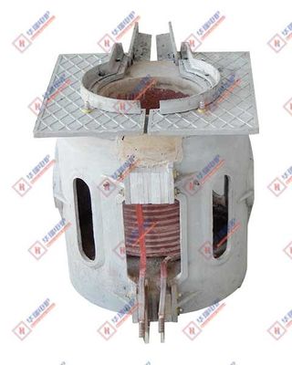 Lempar Aluminium Shell Tungku Hidup Panjang Keamanan Tinggi 10000Kw