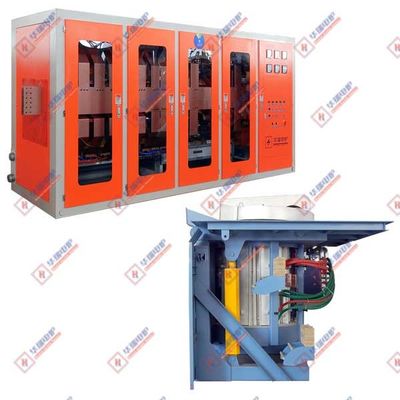 Keakuratan tinggi frekuensi menengah baja Shell Melting Furnace Penghematan energi