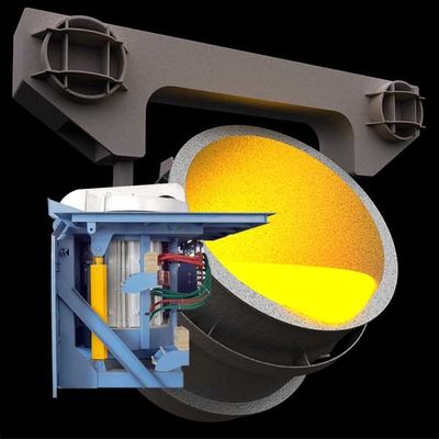 Pemanasan logam frekuensi menengah Pemanasan induksi industri Sistem penghematan energi