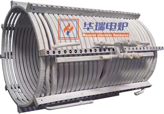 Steel Shell Induction Melting Furnace System dengan tipe yang disesuaikan