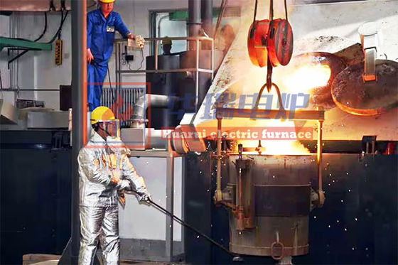 Keamanan Low Maintenance Daya tungku frekuensi menengah / Daya tungku induksi dengan penghematan daya