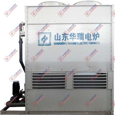 Penghematan energi Tungku induksi Menara pendingin tertutup Low Maintenance High Durability