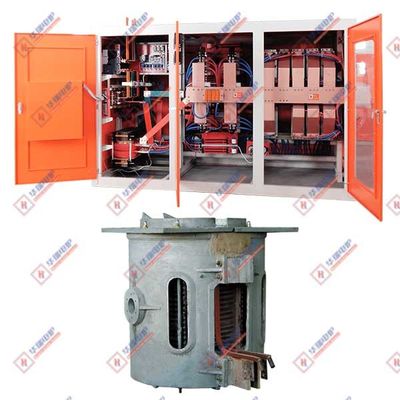Thyristor Induksi Aluminium Melting Furnace Sistem efisiensi tinggi