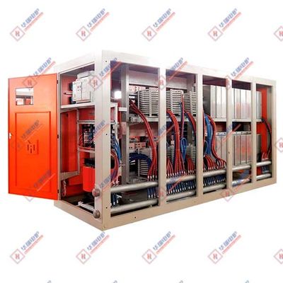 Aluminium Shell Frekuensi Tinggi Tungku Peleburan Induksi Ketahanan Tinggi Penghematan Energi