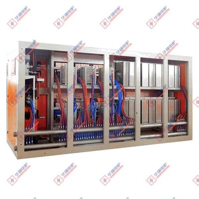 Aluminium Shell Electric Induction Melting Furnace Daya tahan tinggi