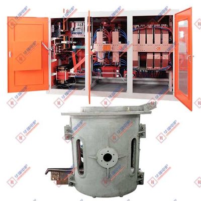 Induksi Aluminium Shell Furnace Keamanan Tinggi Penghematan Energi