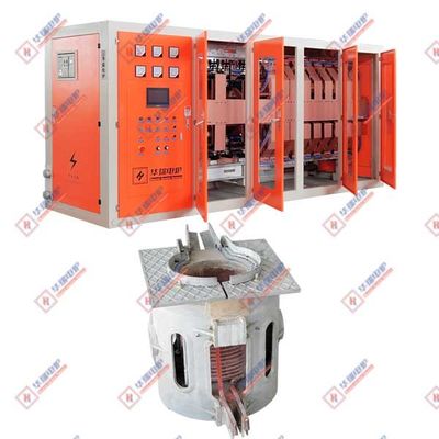Aluminium Shell Electromagnetic Induction Furnace tahan lama