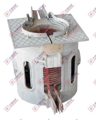 Aluminium Shell Electromagnetic Induction Furnace tahan lama