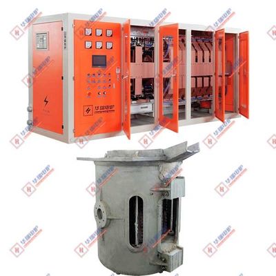 Lempar Aluminium Shell Tungku Hidup Panjang Keamanan Tinggi 10000Kw