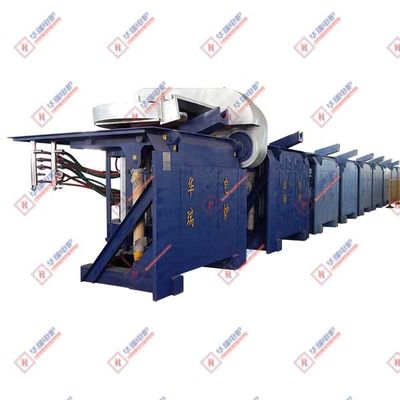 Efisiensi Panas Tinggi Tungku Peleburan Kerang Baja Daya tahan Tinggi Menghemat Energi 2800V