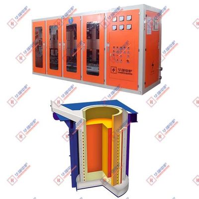 Sistem tungku pencairan induksi hemat energi halus