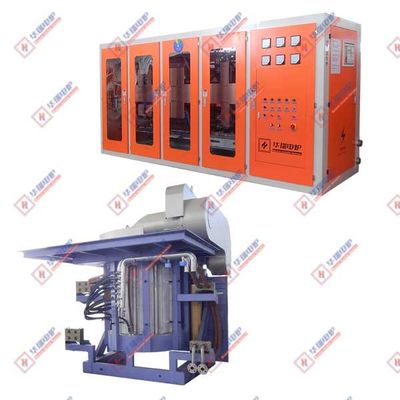660V tungku peleburan induksi Konsumsi daya rendah 3500KW