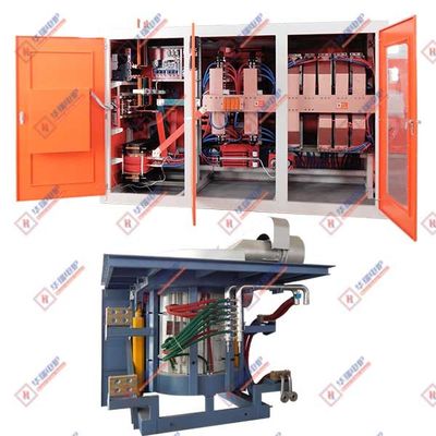 Low Noise Copper Melting Electric Furnace Daya tahan tinggi
