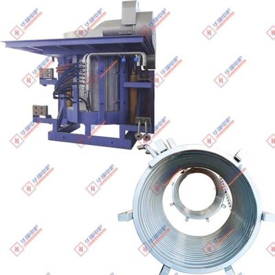 Penghematan Energi Frekuensi Menengah Pemanasan Tungku Low Maintenance Paten Sendiri