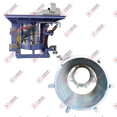 4000KVA Low Maintenance Medium Frequency Melting Furnace Penghematan Energi