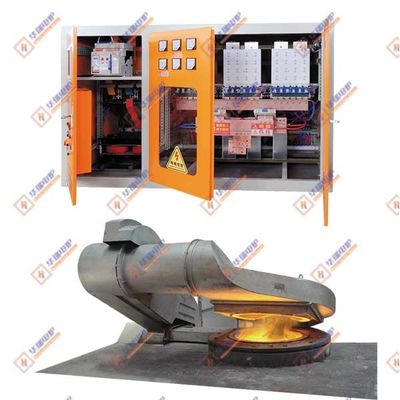 Tungku pencairan frekuensi menengah induksi industri