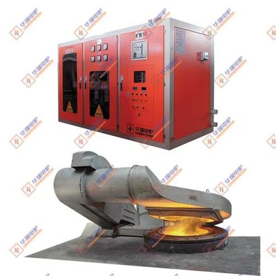 Low Noise Medium Frequency Melting Furnace Menghemat Energi Operasi yang lancar