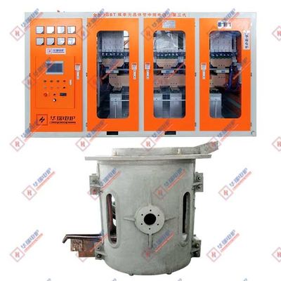 Cepat induksi tungku kerucut Sistem Frekuensi Menengah Penghematan energi