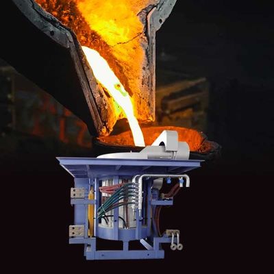 Keamanan Tungku Peleburan Logam Dengan Keandalan Besi 530 Peleburan 15%-20% Penghematan Energi Efisiensi Peleburan