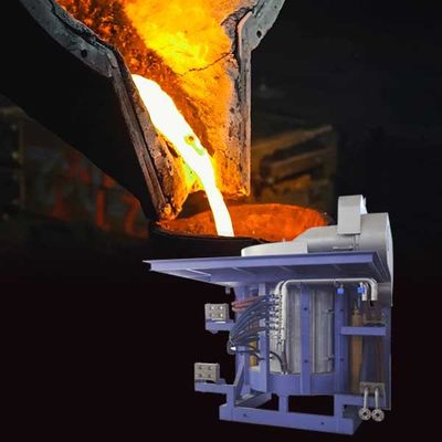 Low Noise Induction Steel Melting Machine dengan Low Maintenance