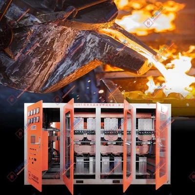 800KVA Induksi Metal Melting Furnace Low Maintenance Durable