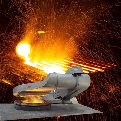 Electric Induction Steel Melting Furnace Untuk Baja Ketahanan Tinggi Low Maintenance
