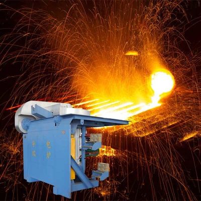 Keamanan Tinggi Frekuensi Sedeng Tungku Peleburan Besi Penghematan Energi