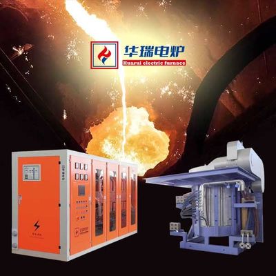 Low Noise Complete Reliable Steel Melting Furnace Daya tahan tinggi