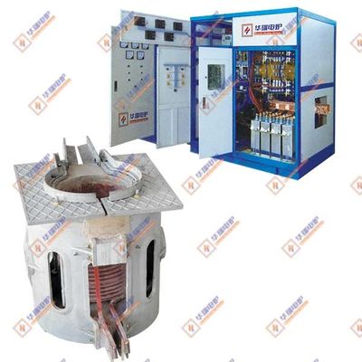 Keandalan Tinggi Metal Melting Furnace Low Maintenance Listrik frekuensi tinggi tungku induksi