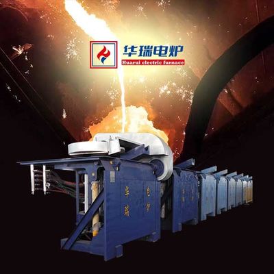 Kelas Pertama Aluminium Melting Furnace Sistem pendingin udara Menghemat Daya Melting Keandalan tinggi