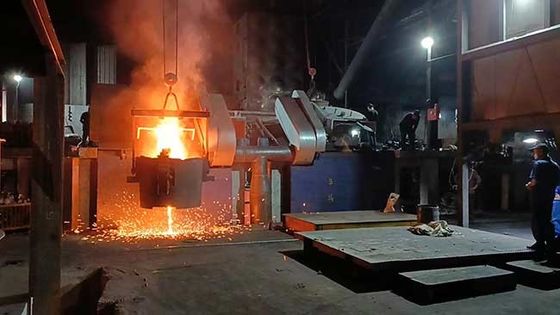 Keandalan Pemanasan Induksi Tungku Penghematan Daya Listrik Pemanasan Besi Dengan Keamanan