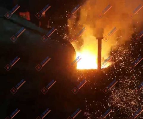 Keandalan Pemanasan Induksi Tungku Penghematan Daya Listrik Pemanasan Besi Dengan Keamanan