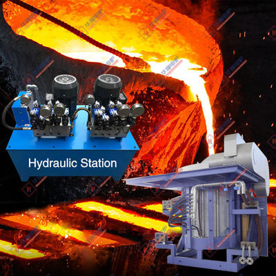Keandalan Tinggi Frekuensi Tengah Electric Melting Furnace Untuk Industri Logam