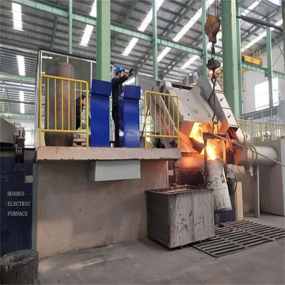 Waktu Peleburan Cepat Menghemat Energi Pemanasan Baja Tungku Induksi Low Maintenance
