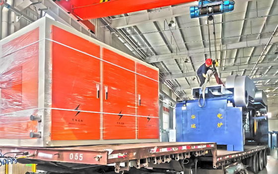 380V Operating Medium Frequency Melting Furnace dengan Efisiensi Penghematan Energi