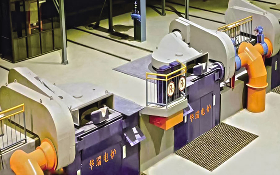 Low Maintenance Medium Induction Melting Furnace dengan teknologi hemat daya tinggi