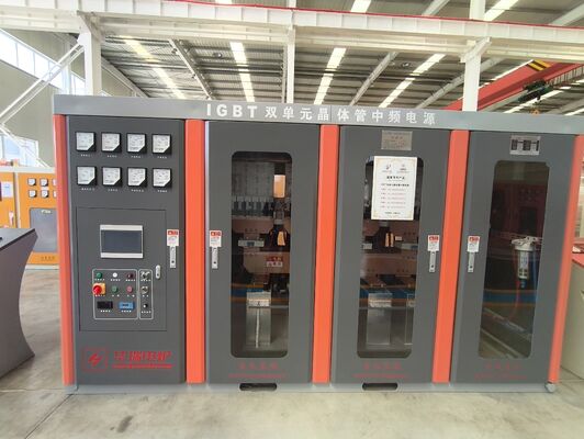 Pemasok Daya Tungku Induksi Frekuensi Menengah IGBT dengan Konsumsi Energi Rendah, Kecepatan Peleburan Logam Cepat, dan Hemat Daya 20%